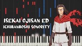Isekai Ojisan Ed - Ichibanboshi Sonority (Piano Tutorial & Sheet Music)
