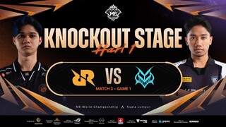 [ID] M6 Knockout Stage Hari 1 | RRQ HOSHI VS TEAM VAMOS | Game 1