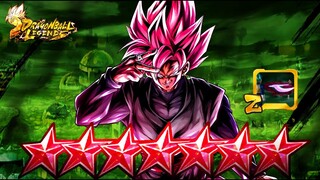 GOKU BLACK ROSE FULL ROJAS SHOWCASE!! DRAGON BALL LEGENDS