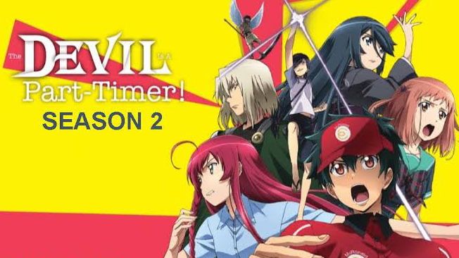 The Devil is a Part-Timer! Season 2 Part 1 - Blu-ray