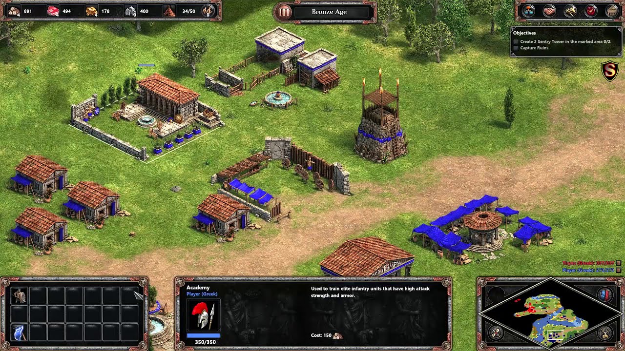 Strategic Games, Build your own Army ( Age Of Empire Definitive Edition  Gameplay PC ) - Bilibili