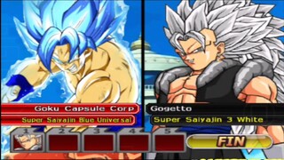 Goku SSJ Blue Universal VS Gogetto white😨