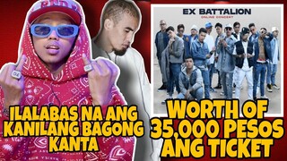 FLOW G AT BUGOY NA KOYKOY MAY BAGONG KANTANG ILALABAS/TICKET SA CONCERT NG EX BATTALION WORTH 35,000