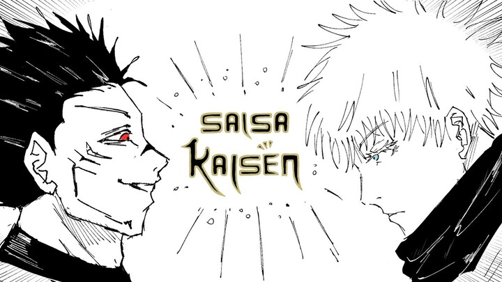 " La Salsa de Gojo vs Sukuna" Jujutsu Kaisen (IA) liryc Español