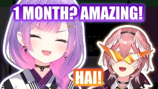 Lui impressed Towa-sama because she got 4th Place despite only playing for 1 Month【Hololive Eng Sub】