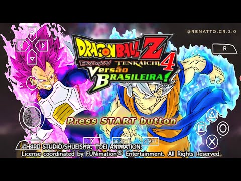 NEW English Version Dragon Ball Z Budokai Tenkaichi 4 PS2 ISO 2022! -  BiliBili