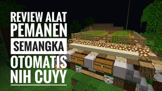 WAHH TERNYATA GINI ALAT PANEN SEMANGKA OTOMATIS DI MINECRAFT YA..