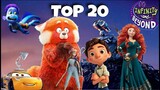 Top 20 Best Pixar Movies ( Including Turning Red ) | Pixar's  Best Movies Of All Time