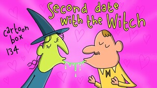 Second Date With The Witch | Cartoon Box 134 | By FRAME ORDER | dark humor cartoons