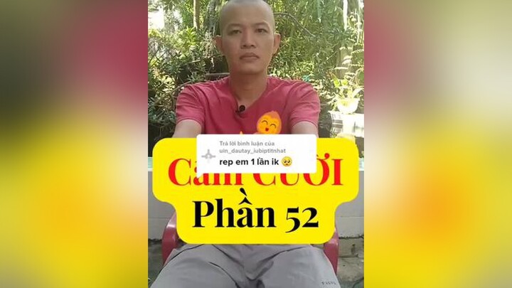 Trả lời  Thử Thách Cấm Cười Phần 52. Chúc em xem video vui vẻ nhé hàitiktok thửtháchcấmcười cấmcười hàihước thửthách coicấmcười hàihướcvuivẻ hàihướcvuinhộn