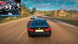 BMW M4 GTS - Forza Horizon 4 | Logitech g29 Realistic gameplay
