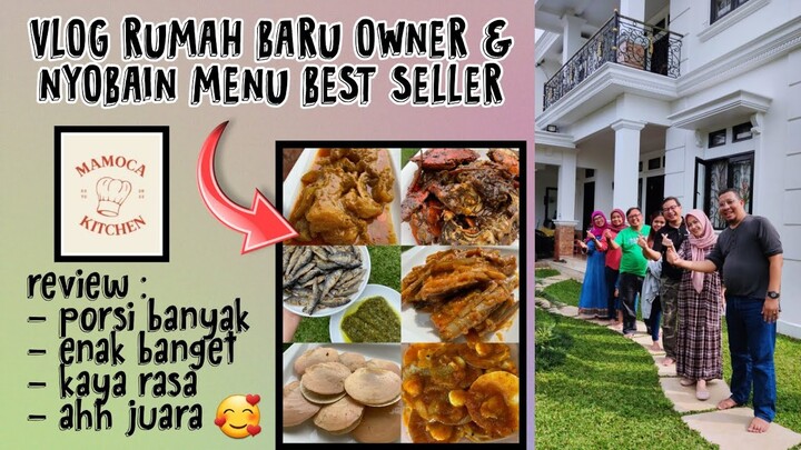 VLOG & REVIEW MAKANAN DARI MAMOCA KITCHEN | #KicanVlog