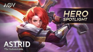 Astrid - Hero Spotlight Garena AOV (Arena Of Valor)