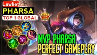 Pharsa Top 1 Global | Gameplay by [ Lawliet ] - Mobile Legends Bang Bang