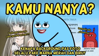 Bisa Gak Kalo Foto KTP Backgroundnya Pake Gambar Anime? 🤣 | Animasi Story Telling