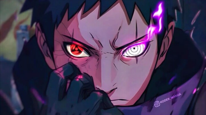 DRAWING OBITO UCHIHA