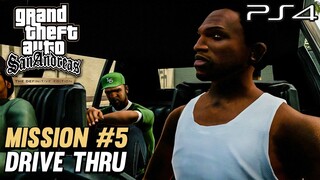 GTA San Andreas PS4 Definitive Edition - Mission #5 - Drive-Thru