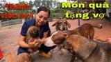 Săn Bắt Ẩm Thực Vùng Cao Tặng Chó Con Cho Vợ, Thành Viên Mới Trong Gia Đình| Tường Vy Vlog