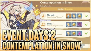 Event Days 2  Contemplation in Snow [No Miss] - Genshin Impact