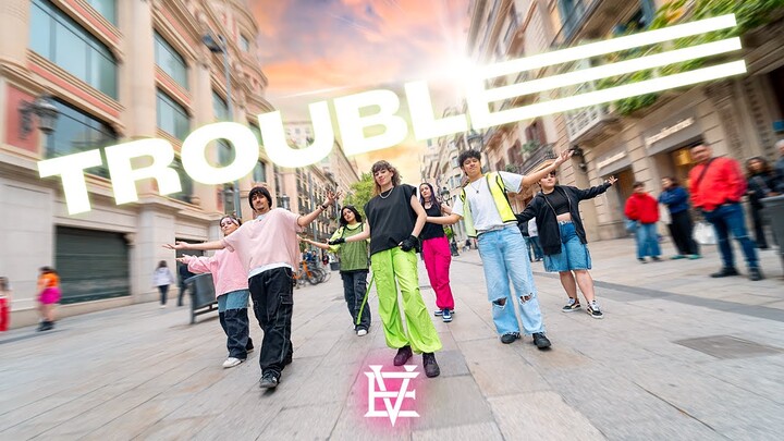 [KPOP IN PUBLIC] Trouble - 이븐 (Evnne) || Cover by Purple Know || Barcelona