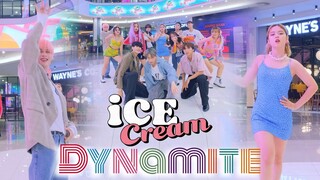 [KPOP MASHUP IN PUBLIC] BTS  'Dynamite' X BLACKPINK - Ice Cream| Dance cover by W-UNIT from VIETNAM