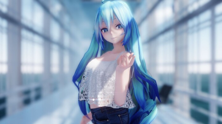 [Hatsune Miku MMD] Pernahkah Anda melihat Hatsune yang begitu tampan? Mengapa Anda tidak masuk dan m