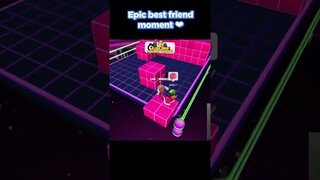 block dash Epic BEST FRIEND moment ❤