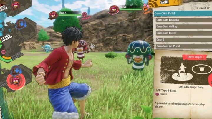 One Piece: Odyssey - Luffy Gear 2 + Gattling