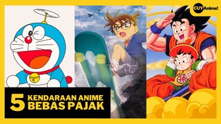 5 KENDARAAN ANIME BEBAS PAJAK - ADA RUBIC*N?!