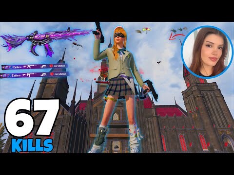 Wow!😱 NEW HARDEST SURVIVAL GAMEPLAY OF THE SEASON 🔥 BEST GIRL PLAYER 😍 Pubg Mobile