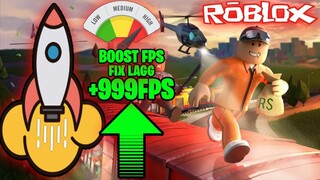 HOW TO GET More FPS on ROBLOX | +999 FPS | Low End PC | Lag Fix | Windows |