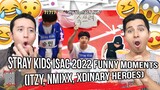 Stray kids ISAC 2022 funny moments ( Itzy , Nmixx , xdinary heroes) | REACTION