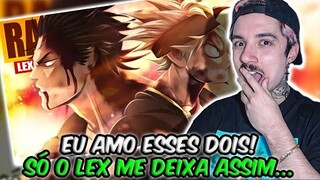 (OS MAIS BRABO!) REAGINDO ao Rap De Asta para Yami 😈⚔ (Black Clover) | ALUNO E MESTRE | LexClash