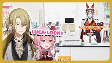 Luca and Rosemi Got Excited When They Saw Mysta Cosplayer in Japan [Nijisanji EN Vtuber Clip]