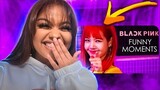 blackpink funny moments REACTION!