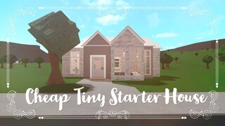 Roblox | Bloxburg | Tiny Starter House Speedbuild | Tapioca