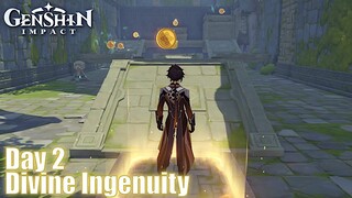 GENSHIN IMPACT - Divine Ingenuity Preset Domain Day 2 - Flying Down the Corridor