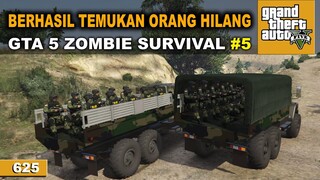 TNI BERHASIL SELAMATKAN SANDERA - GTA 5 MOD ZOMBIE SURVIVAL #625