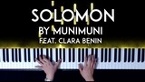 Solomon by Munimuni feat. Clara Benin Piano Cover with sheet music