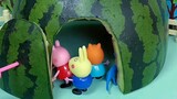Toy animation: Peppa Pig toy story, bear haunt Ultraman toys, children's educational early education