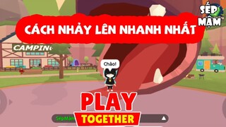 PLAY TOGETHER | Cách Mình Nhảy Lên Đầu Rắn Nhanh Nhất Trong Khu Cắm Trại Play Together