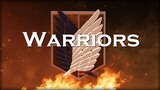 Attack on Titan [ AMV ] Warriors - Imagine Dragons