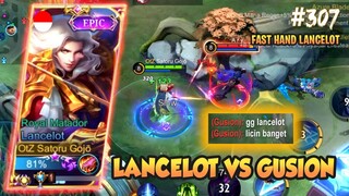 FAST HAND LANCELOT VS GUSION, MARI BANTAI GUSION - LANCELOT FAST HAND GAMEPLAY #307