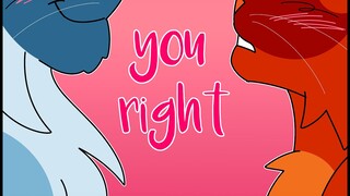 🌕🐿️ Squirrelflight/ Moonlight PMV- You Right 🌕🐿️