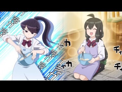 Komi san making Chocolate ~ Komi Can't Communicate S2 (Ep 10) (Eng Sub) 古見さんはコミュ症です