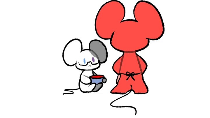 Tikus kecil itu hanya ingin menyapa...