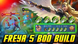 FREYA 5 BOD BUILD!!