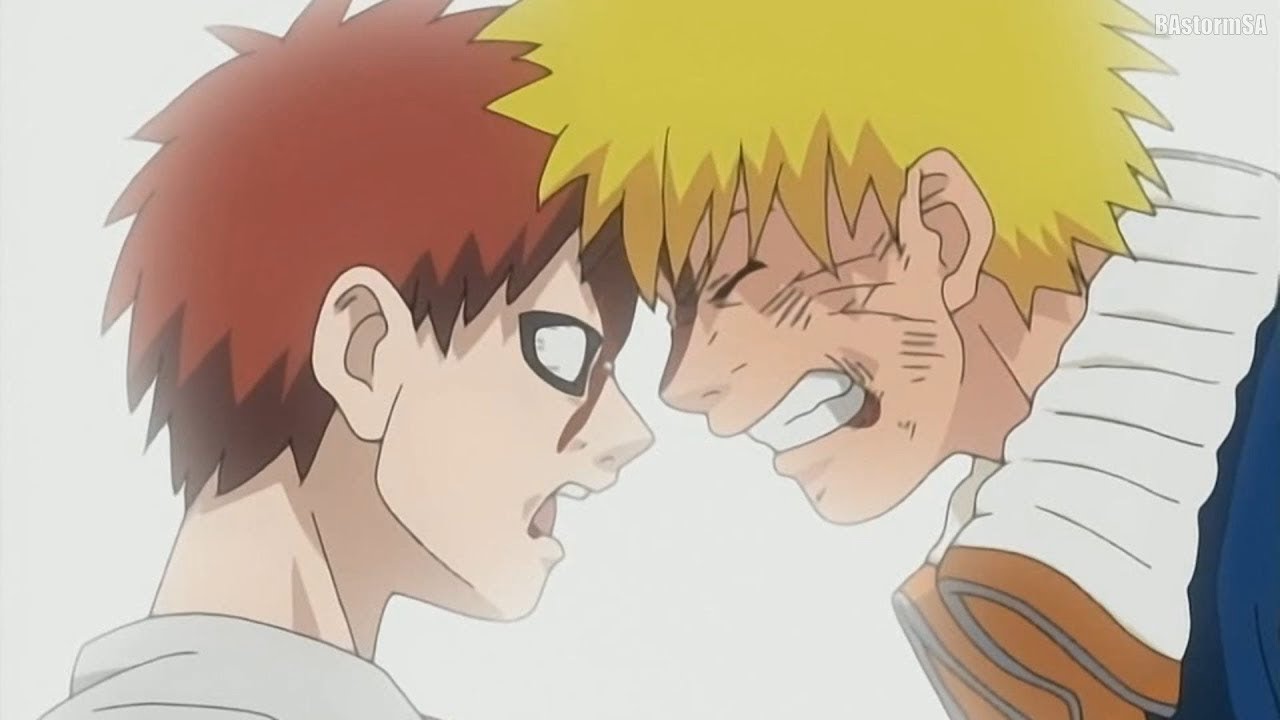 Sasuke VS Gaara - Segunda Luta! DUBLADO