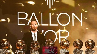 Khoảnh khắc Messi nhận quả bóng vàng  thứ 7 #mesiballondor #messi ballon do’r football seven messi