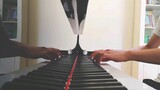 Versi baru "Croatian Rhapsody" cover oleh pria dengan piano